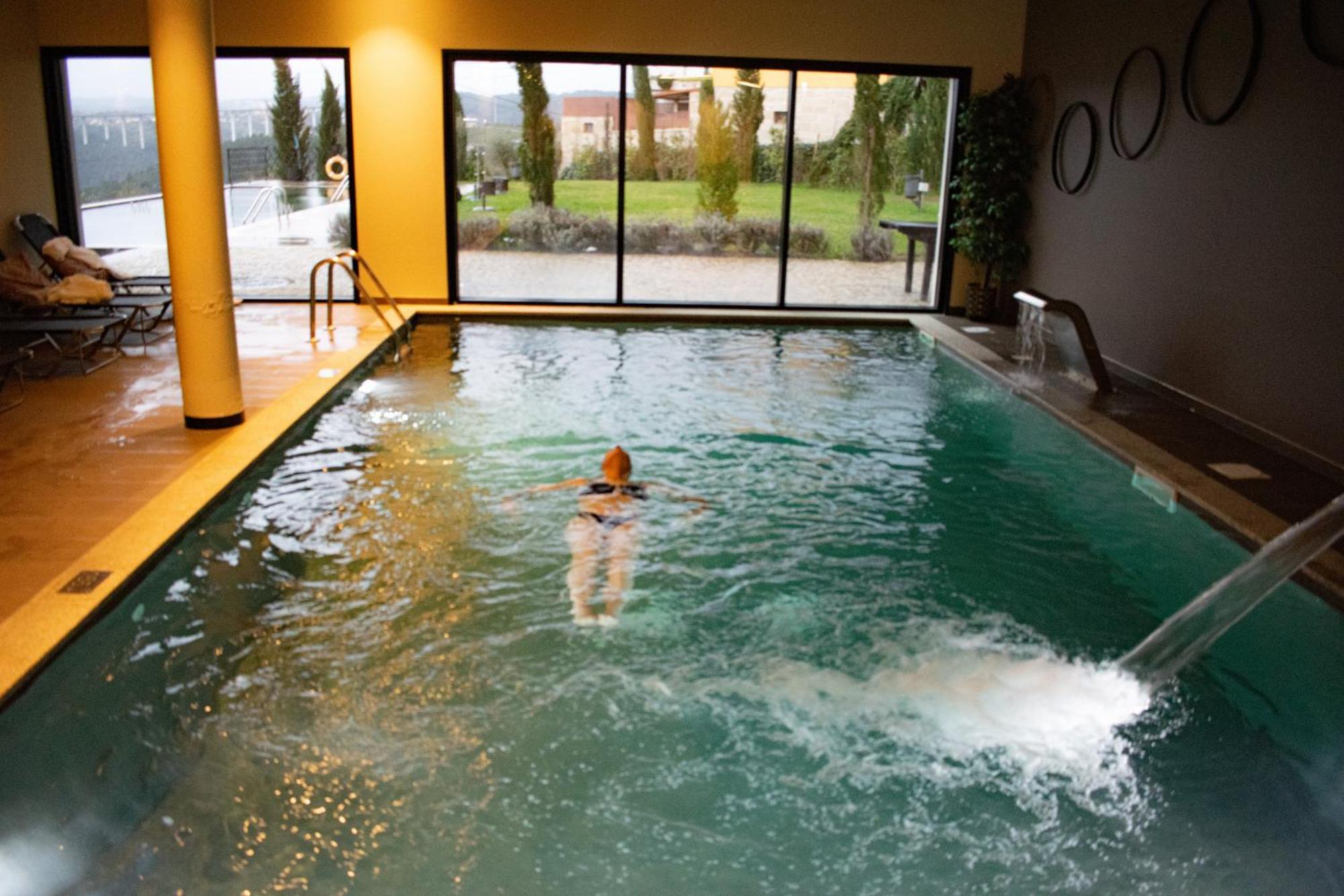 Mw Douro Wine & Spa Santa Marta de Penaguião Exteriör bild Thermal pool in France